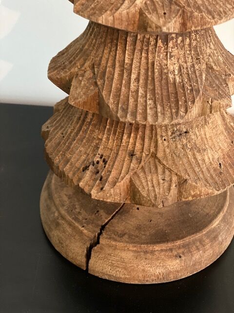 Wooden christmas tree