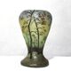 Diabolo vase art nouveau legras – h 23cm