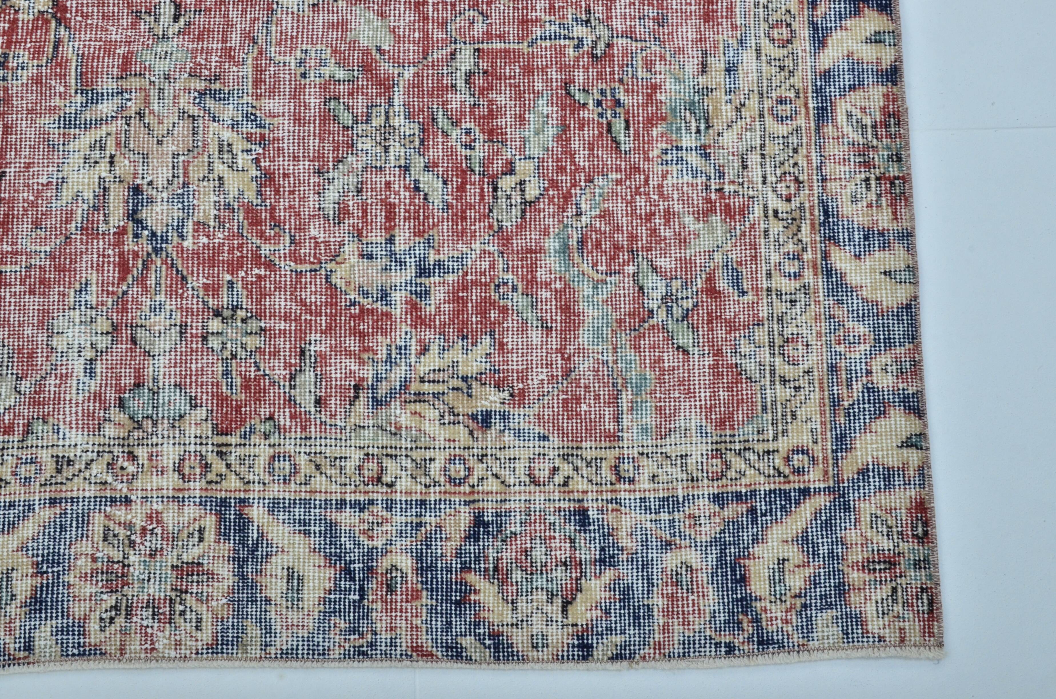 Antique Oushak Vintage Carpet sku 3126