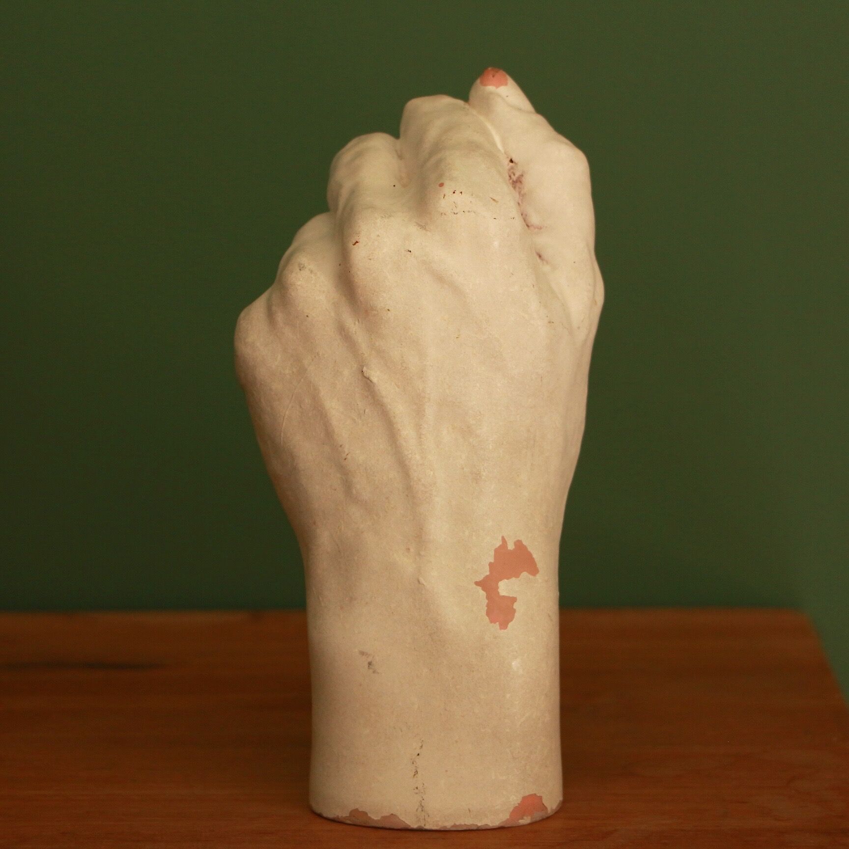 Old mannequin hand
