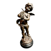 Moreau (d’après), bronze l’ange aux cymbales signé xxème