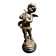 Moreau (after), bronze the angel with cymbals signed 20th century