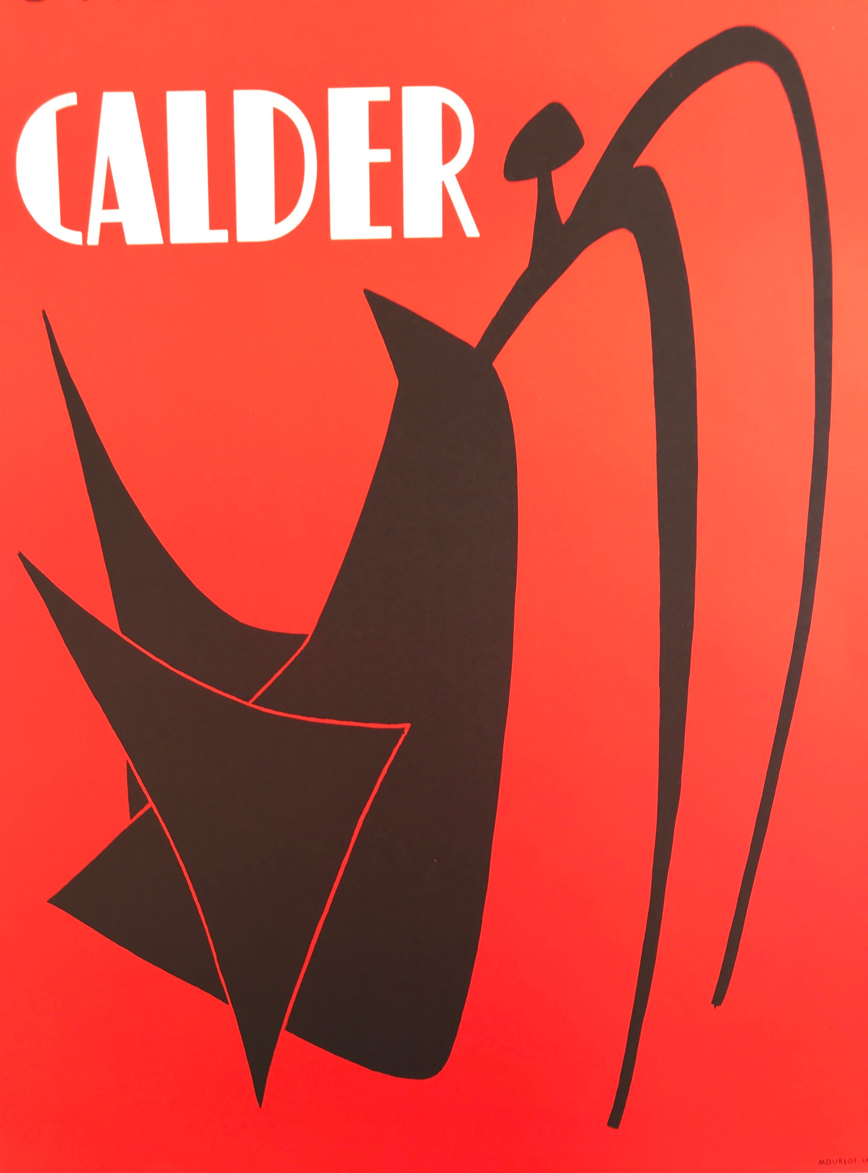 Original lithograph poster by Alexander CALDER, Galerie Maeght, 1959
