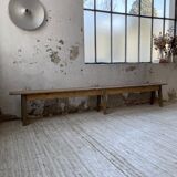 XL pine and oak bench 280 cm