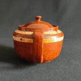 Teapot coffee maker Digoin Sarreguemines model Mary