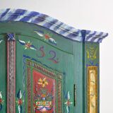 Armoire de mariée allemande, datée de 1852