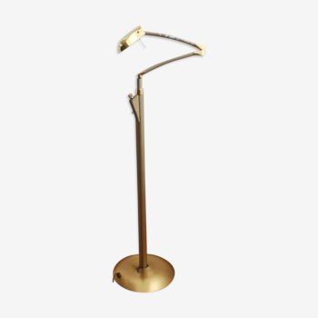 Modernist adjustable architectural floor lamp 1970s