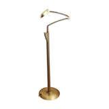 Modernist adjustable architectural floor lamp 1970s