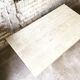 Italian travertine coffee table