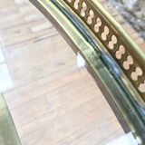 Brass coffee table by Petitot