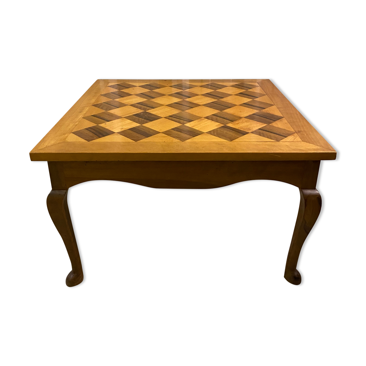 Marquetry coffee table