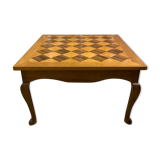 Marquetry coffee table