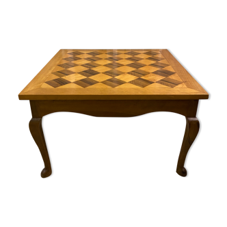 Marquetry coffee table