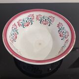 Salad bowl from the Onnaing earthenware factory
