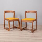 Pair of vintage chairs from the 70s design mario sabot