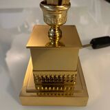 Boulanger brass palm tree lamp