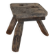 Small brutalist stool, norman farm tripod