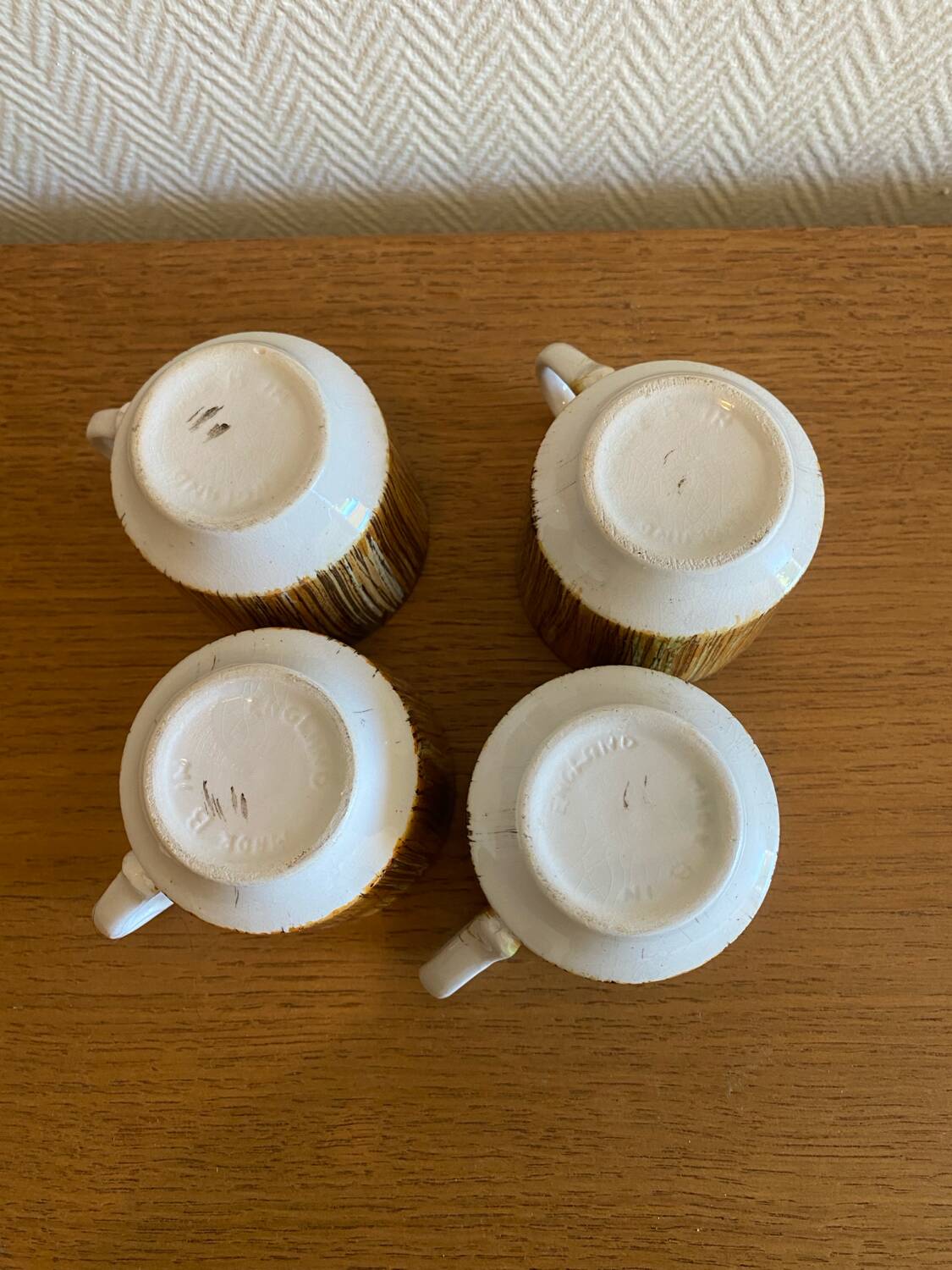 Vintage Midwinter England coffee set