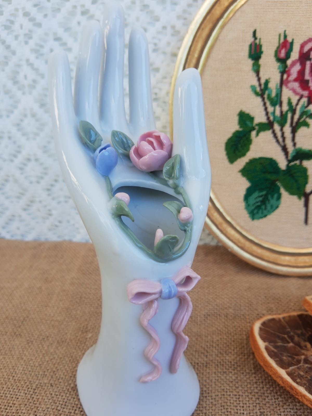 Vintage 70s soliflore ring sizer