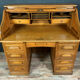 American center office blond oak box period 1900