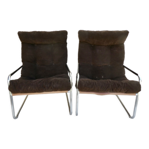 Paire de fauteuils Gillis Lundgren
