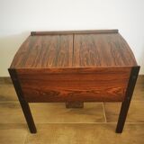 Scandinavian rosewood bar table