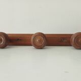 Rustic vintage wall coat rack