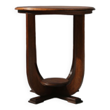 Art Deco side table in oak wood, 1930's