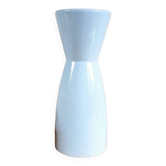 Blue enameled vase