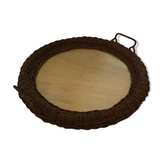 Rattan tray