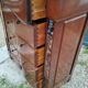 Commode semainier ancien plateau marbre style louis xvi