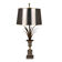 Lampe « roseau » en bronze, années 1970