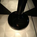 Chrome space age pendant lamp