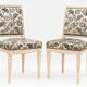 Série de 5 chaises de style Louis XVI