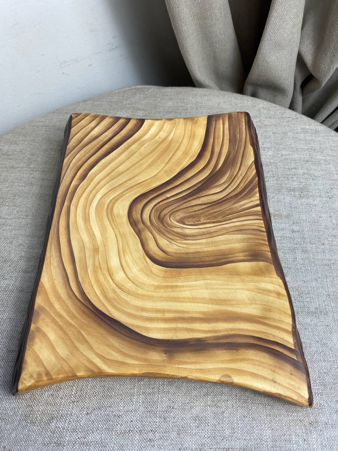 Ceramic dish, Grandjean, Vallauris