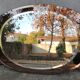 Vintage smoked mirror