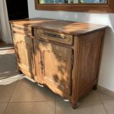 Light wood antique regional sideboard