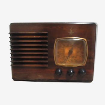 Radio TSF Emerson art déco 1942 avec certificat