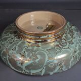 Celadon green porcelain cut Ateliers de Sèvres J. Mazeaud J. Faverot 26 cm sb