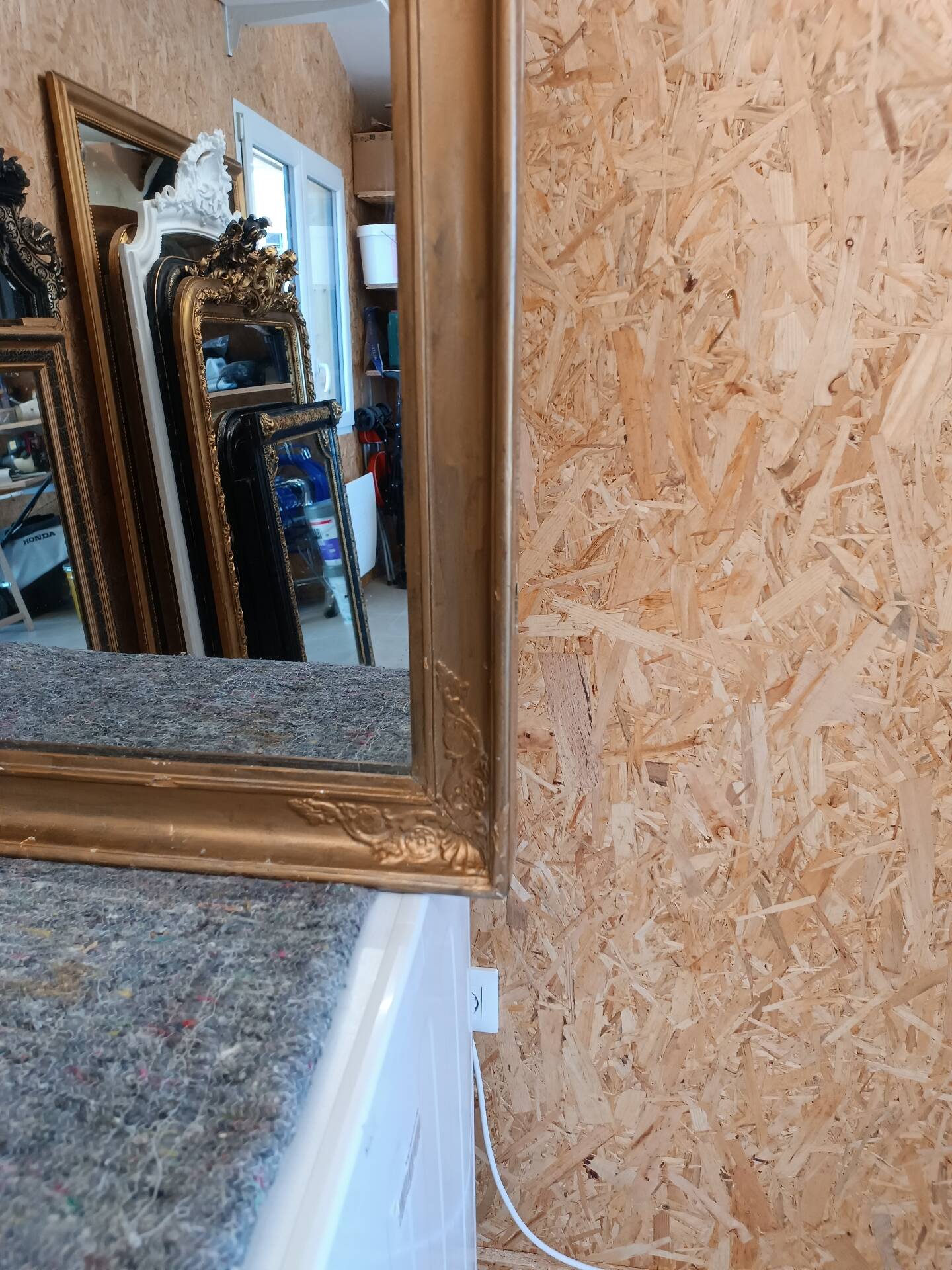 Miroir ancien 150/66 cm