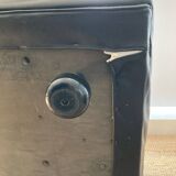 Canapé modulaire Flandra en cuir par Vico Magistretti pour Cassina, Italie, années 1970