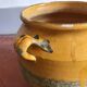 Glassed grease pot
