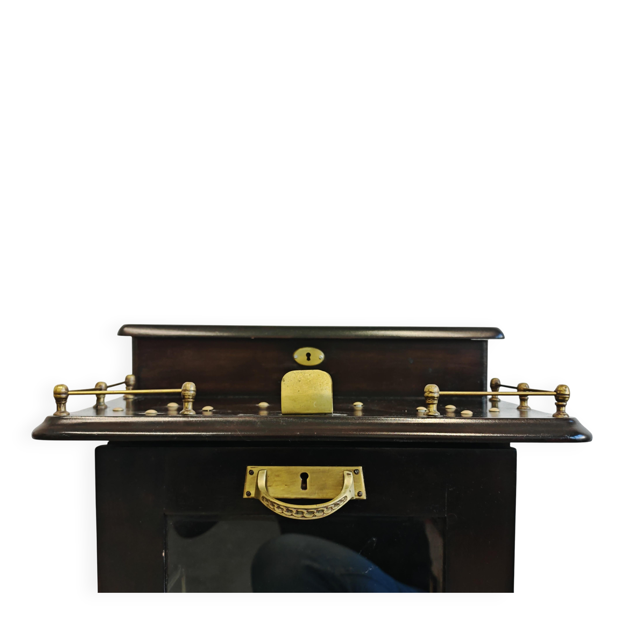 Antique Jugendstil Cigar Humidor Buffet circa 1910
