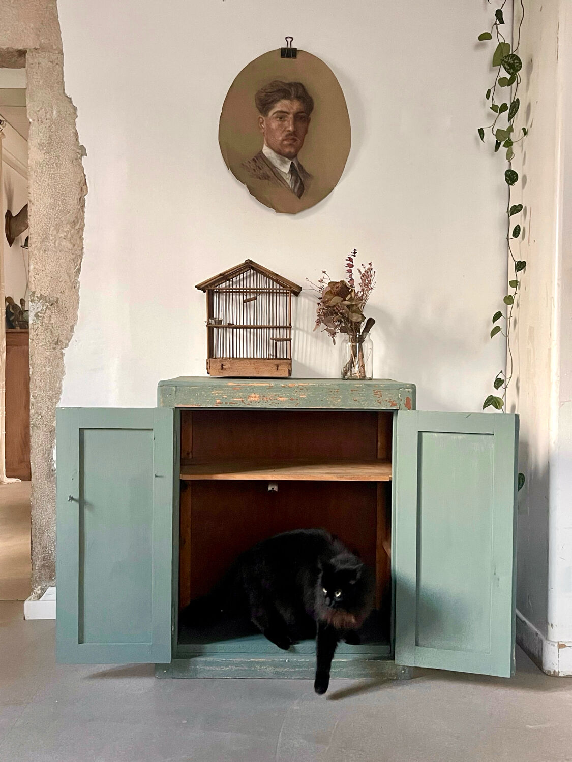 Patinated Parisian buffet