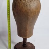 Former wooden milliner's head, 1900