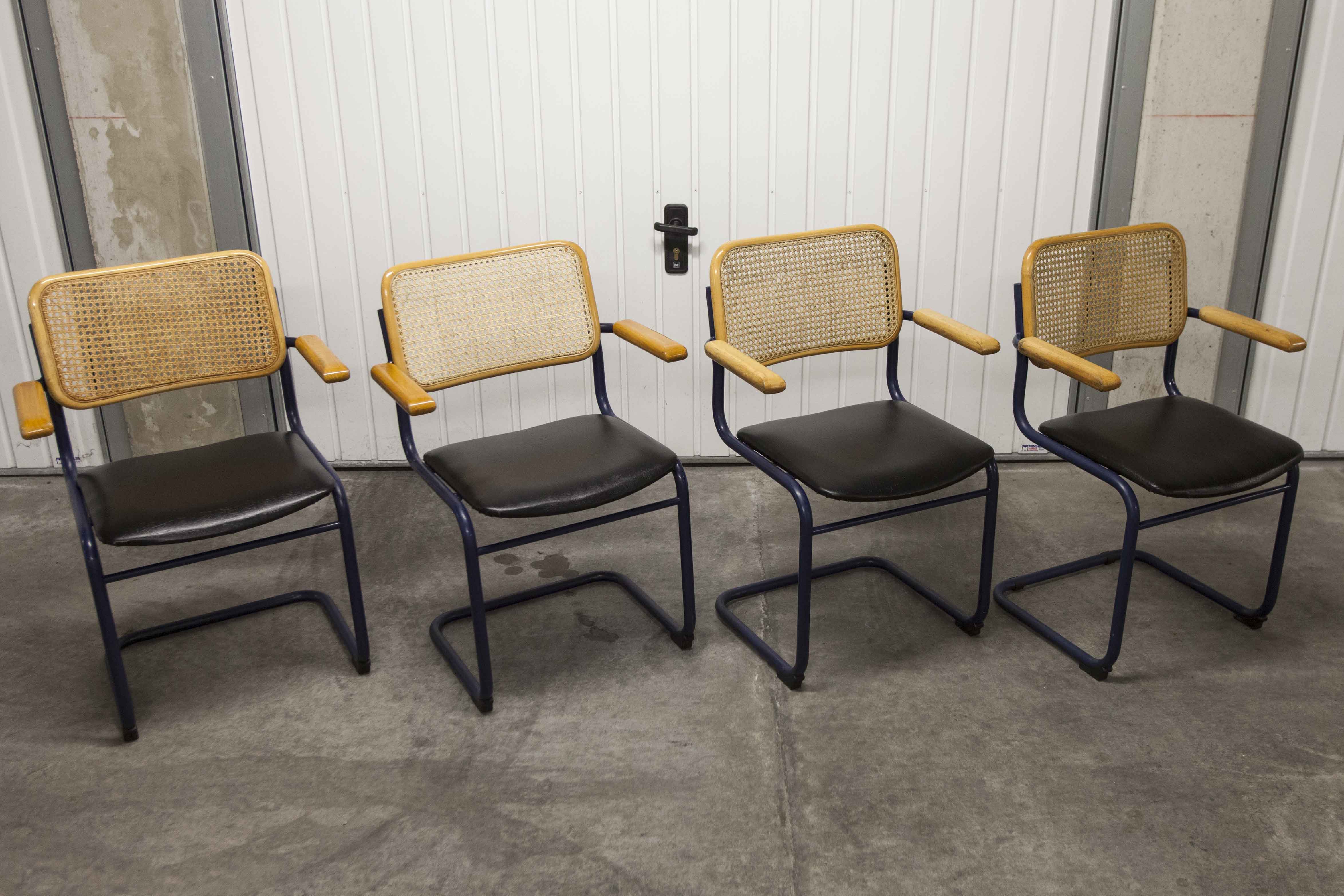 Lot of 4 armchairs creation Inova Paris
