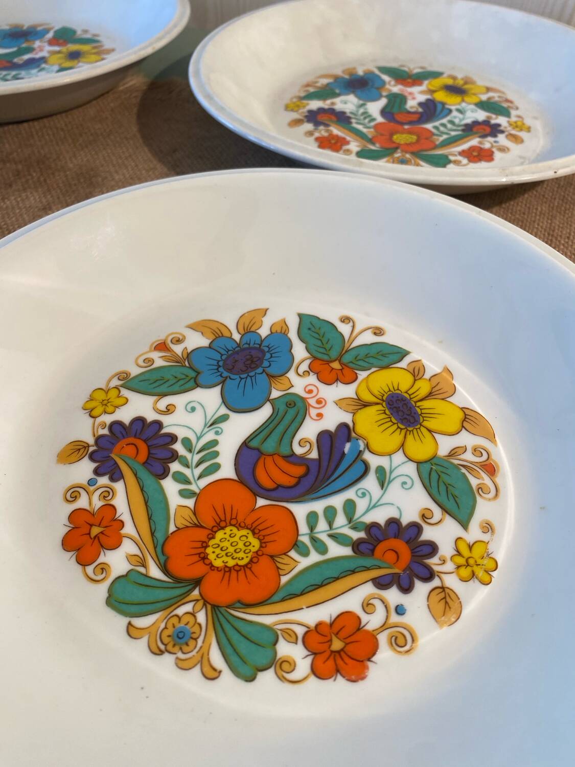 Vintage French porcelain service