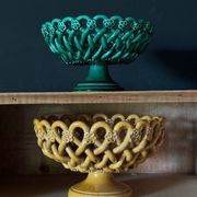 Pichon House woven ceramic basket