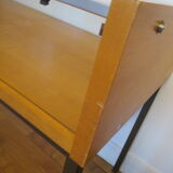 Vintage console showcase furniture