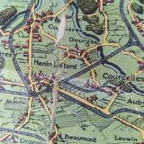 Map of wwi north front